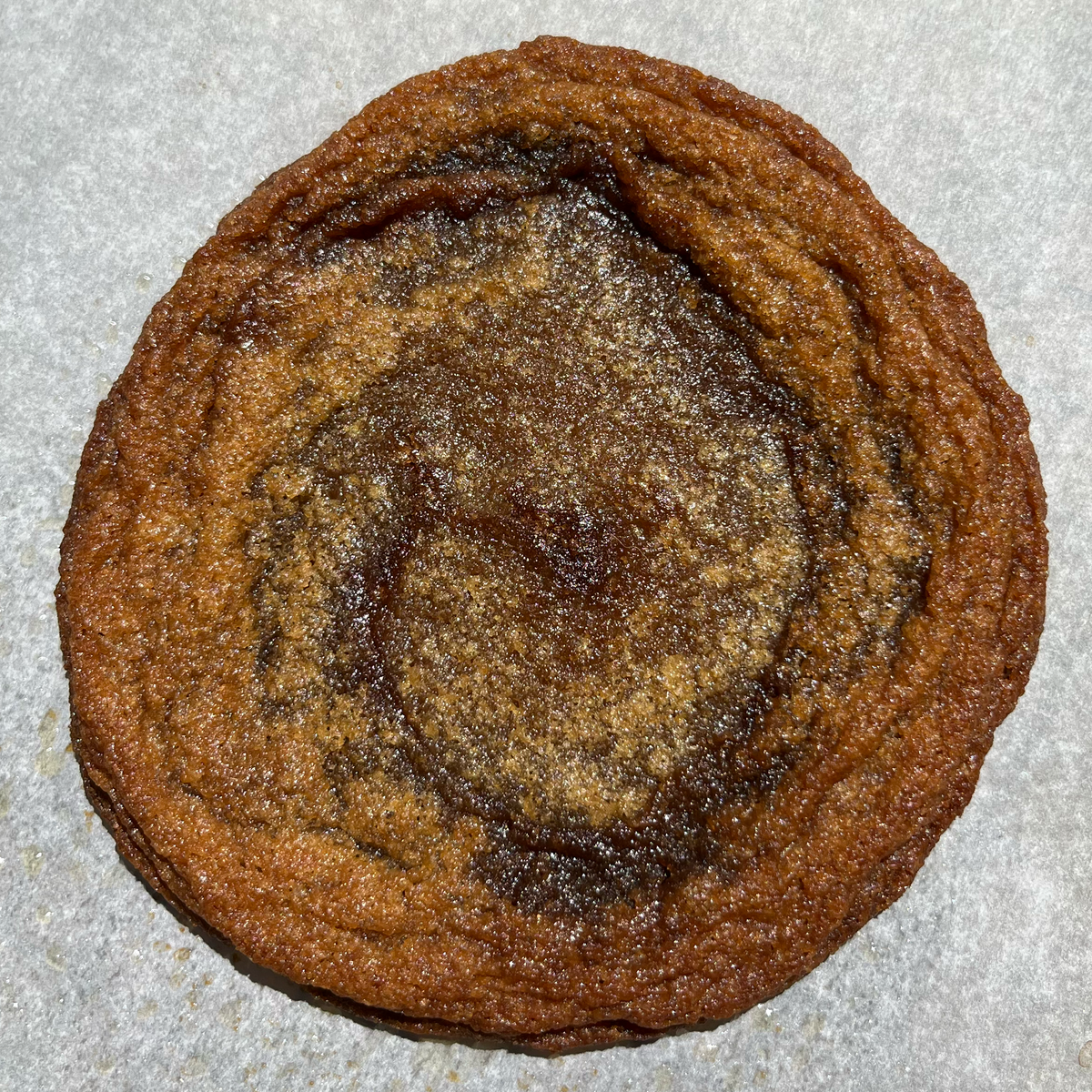 Cinnamon Swirl brown butter cookie